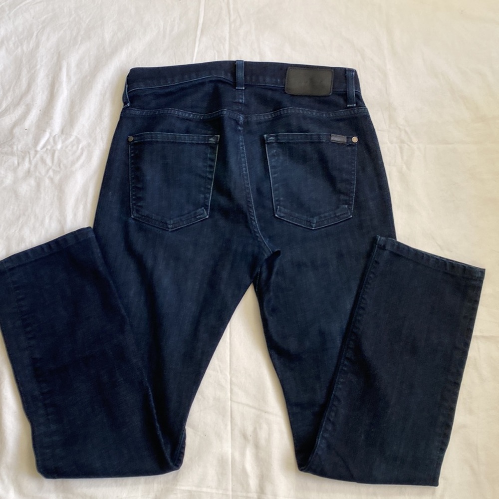 7 for All Mankind Luxe Performance "the Straight" jeans Size 29 - Picture 2 of 6
